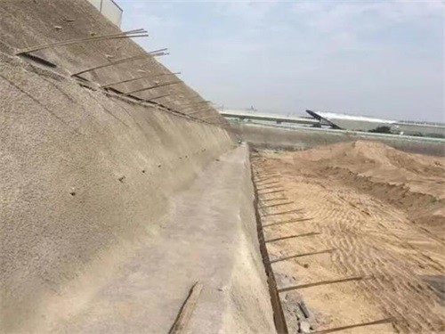 临洮河道边坡加固